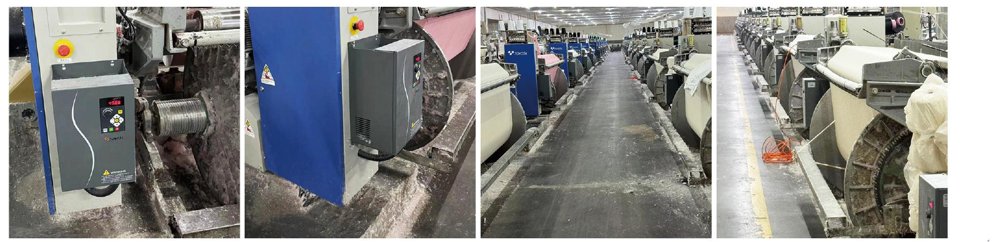 Giải pháp cải tạo máy dệt khí (air jet loom)